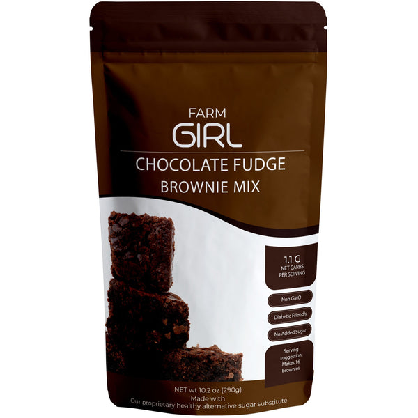 Chocolate Fudge Brownie Mix, Gluten Free 290g - Farm Girl 